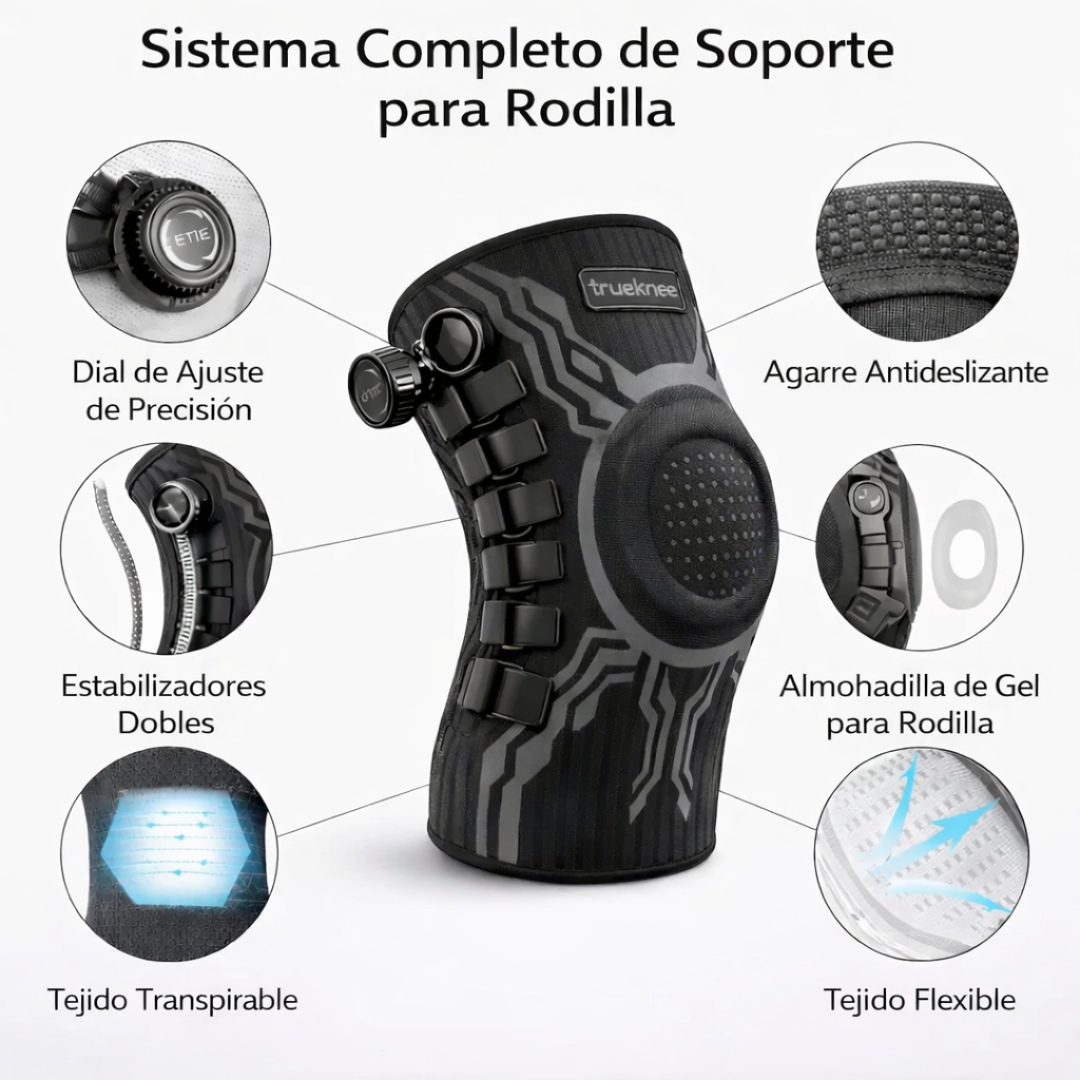 Rodillera para Jinetes con Ajuste Giratorio